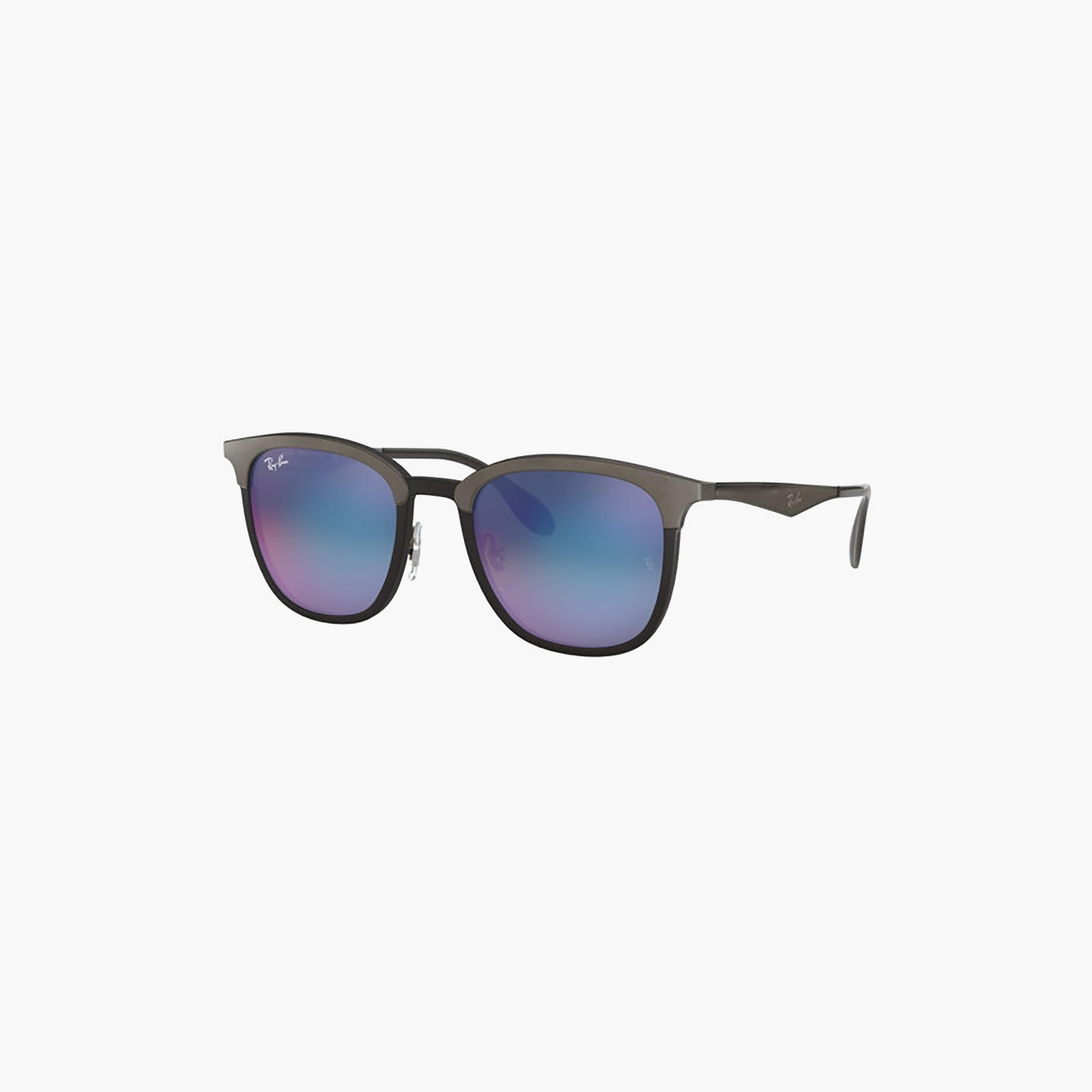 Ray-Ban Unisex Rectangle Blue Sunglasses | 4278-men-sunglasses-image-1