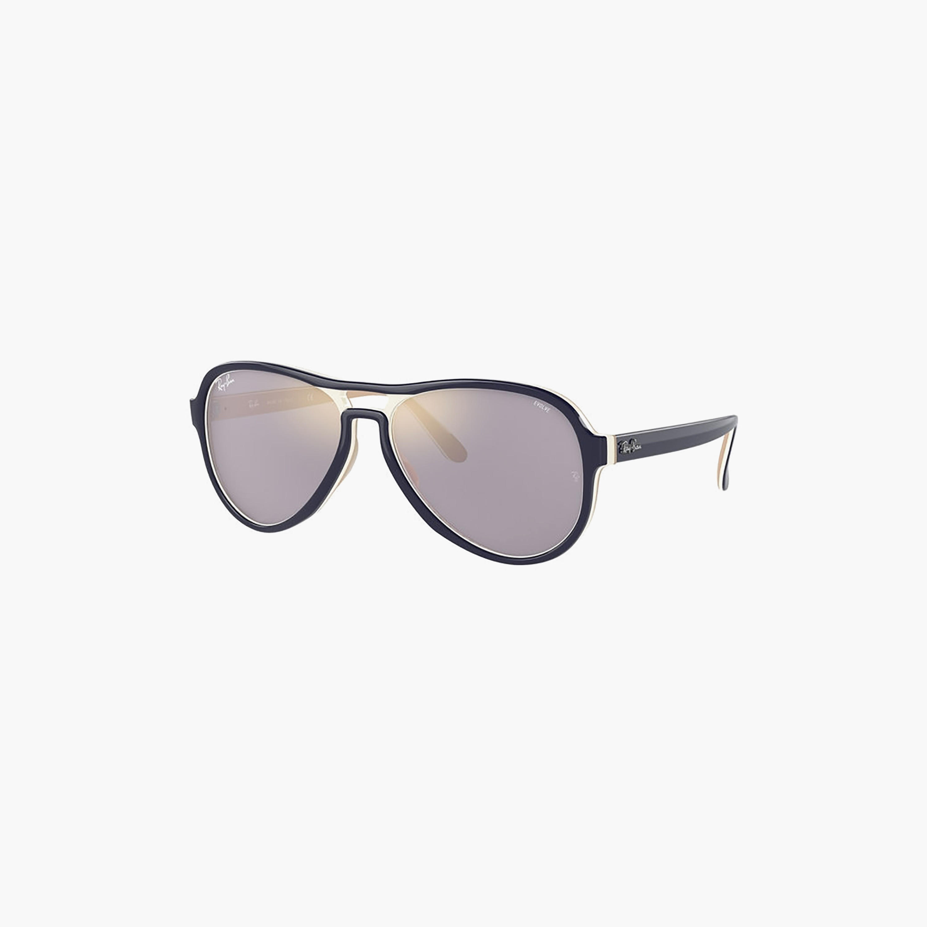 Ray-Ban Unisex Aviator Purple Sunglasses | 4355-men-sunglasses-image-1