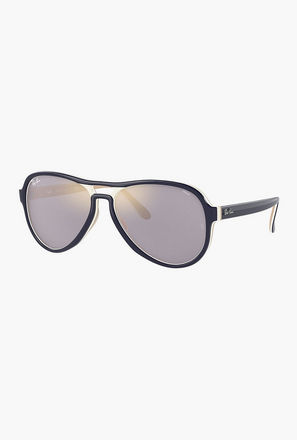 Ray-Ban Unisex Aviator Purple Sunglasses | 4355-men-sunglasses-image-1