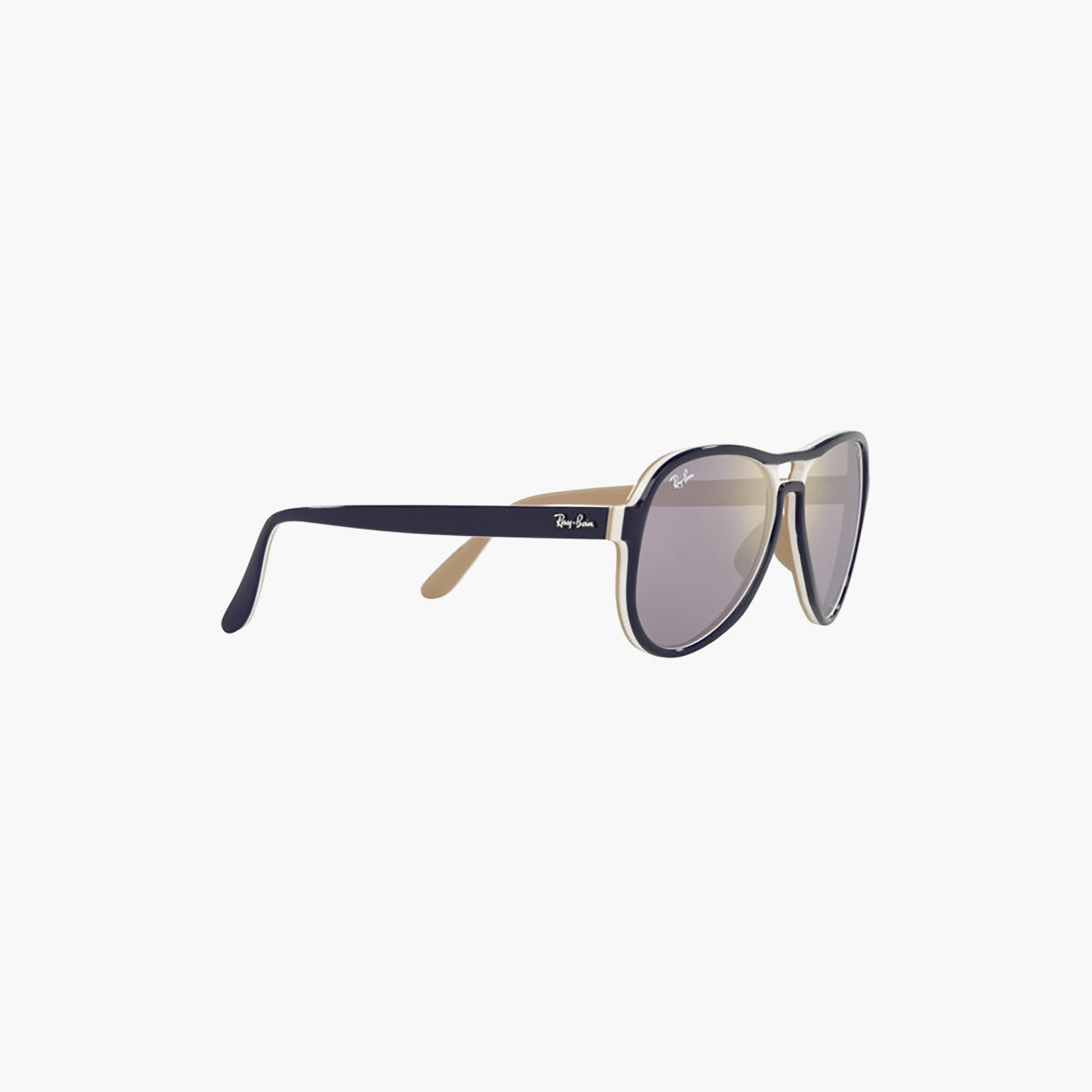 Ray-Ban Unisex Aviator Purple Sunglasses | 4355-men-sunglasses-image-2