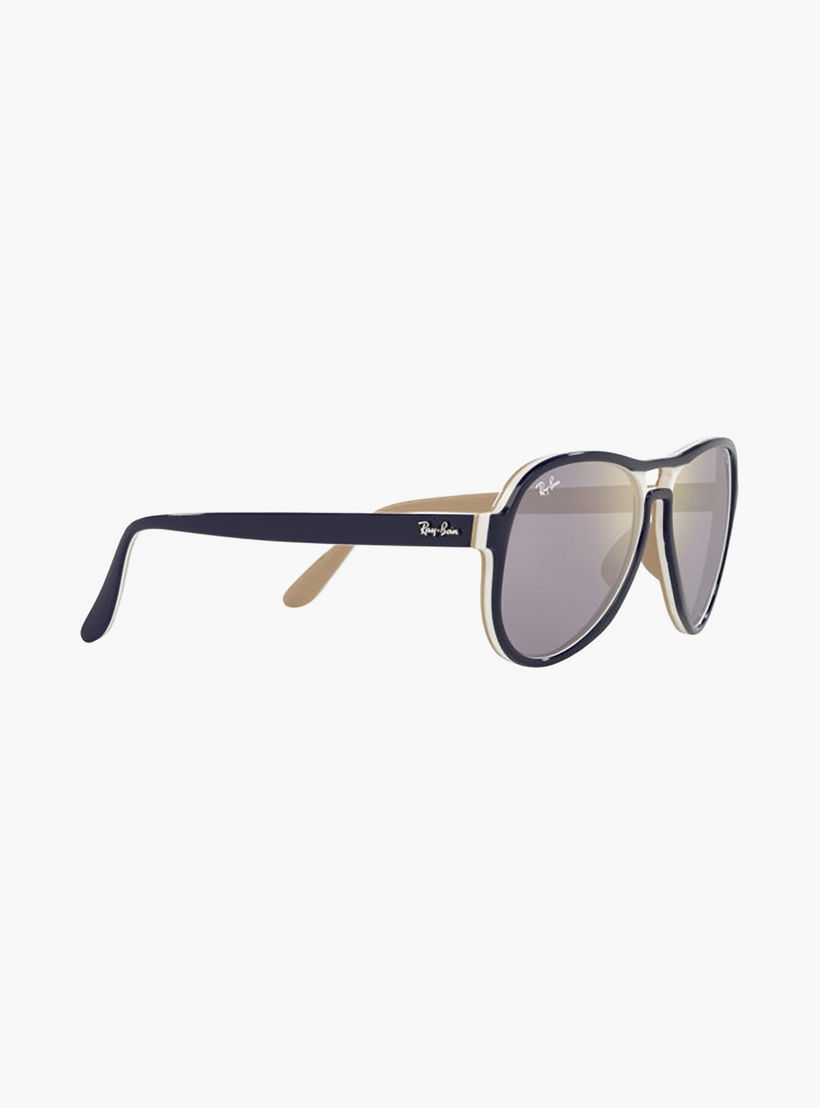 Ray-Ban Unisex Aviator Purple Sunglasses | 4355-men-sunglasses-image-2
