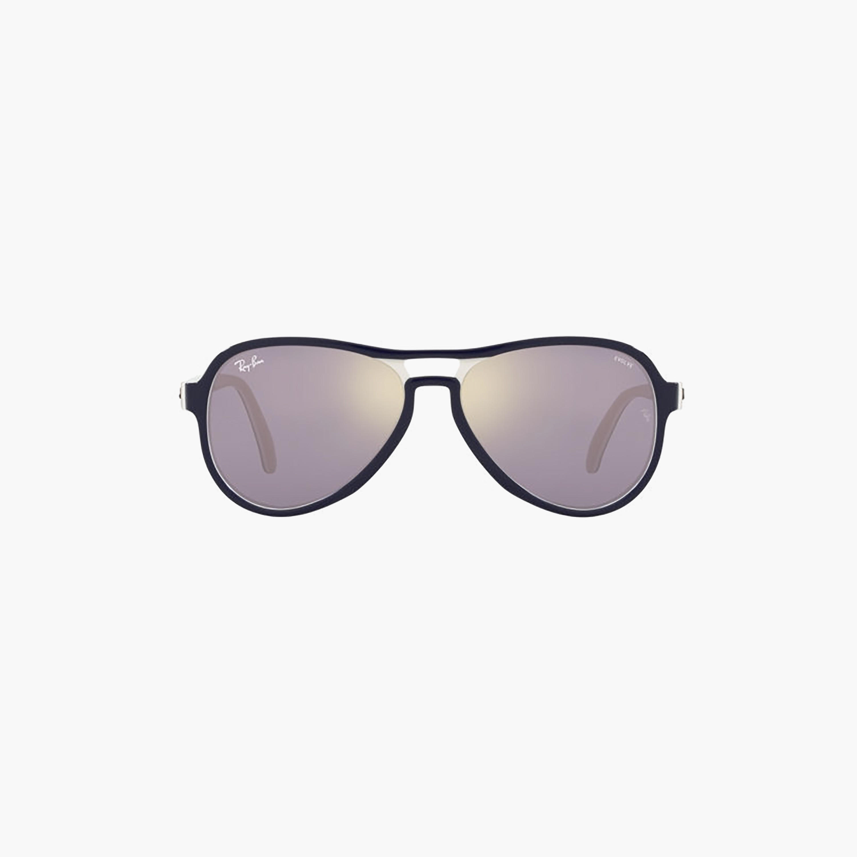 Ray-Ban Unisex Aviator Purple Sunglasses | 4355-men-sunglasses-image-4