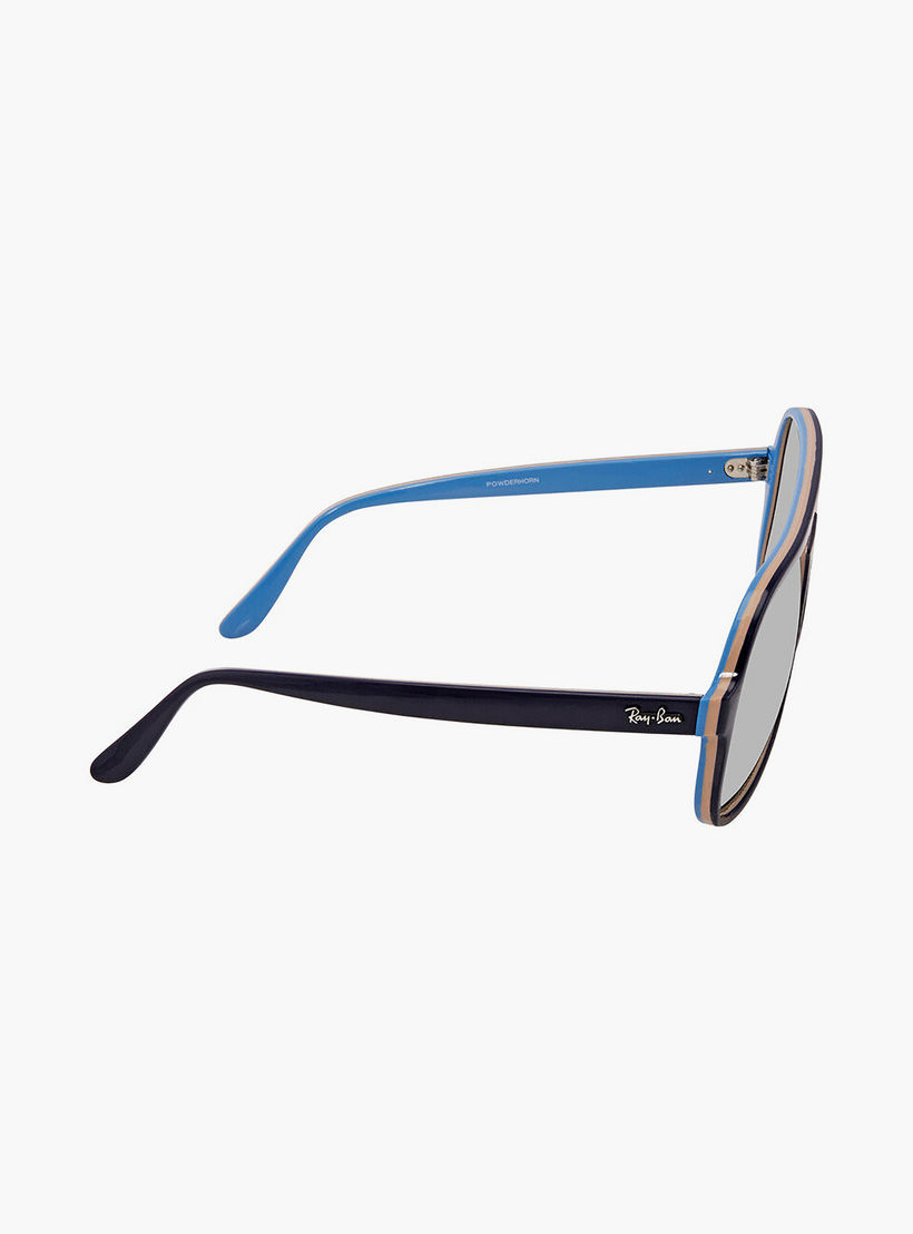 Ray-Ban Unisex Aviator Grey Sunglasses | 4357-men-sunglasses-image-2