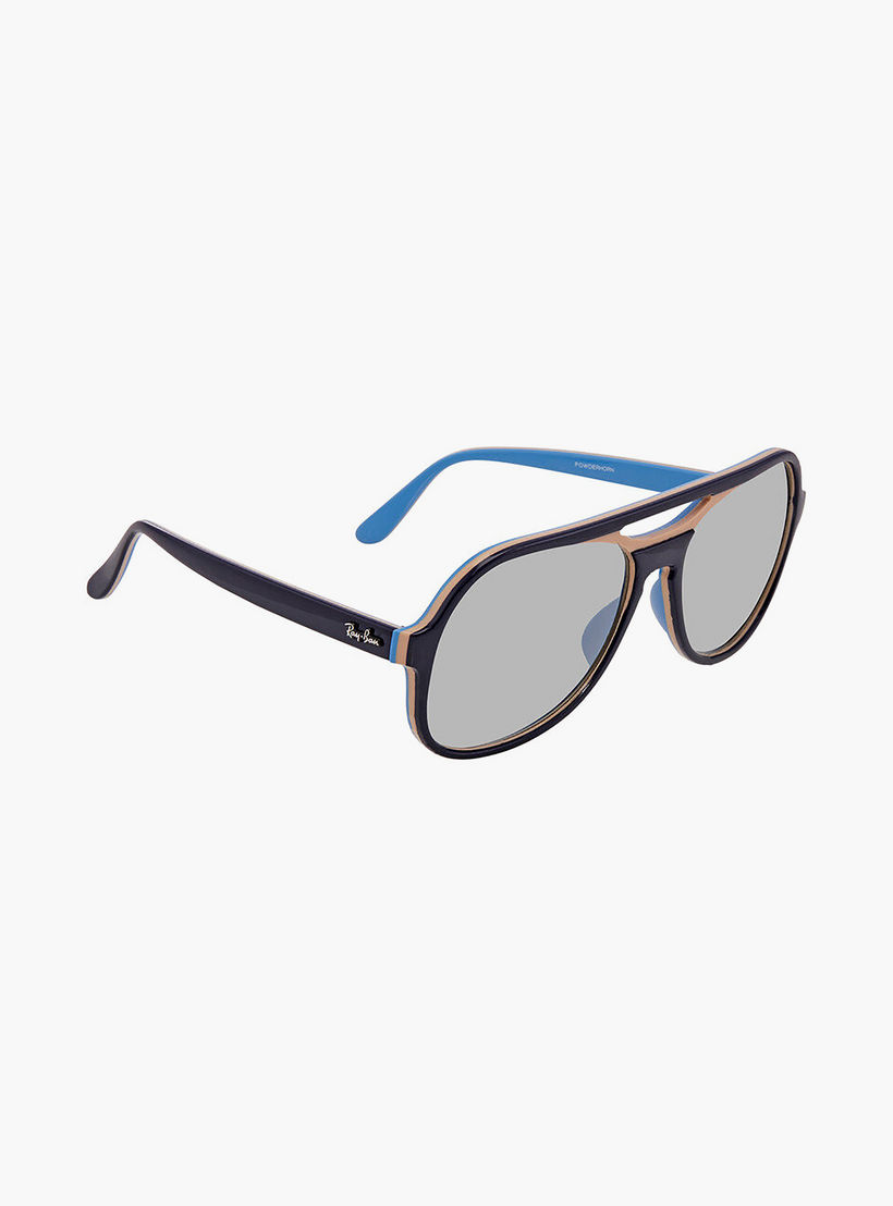 Ray-Ban Unisex Aviator Grey Sunglasses | 4357-men-sunglasses-image-3