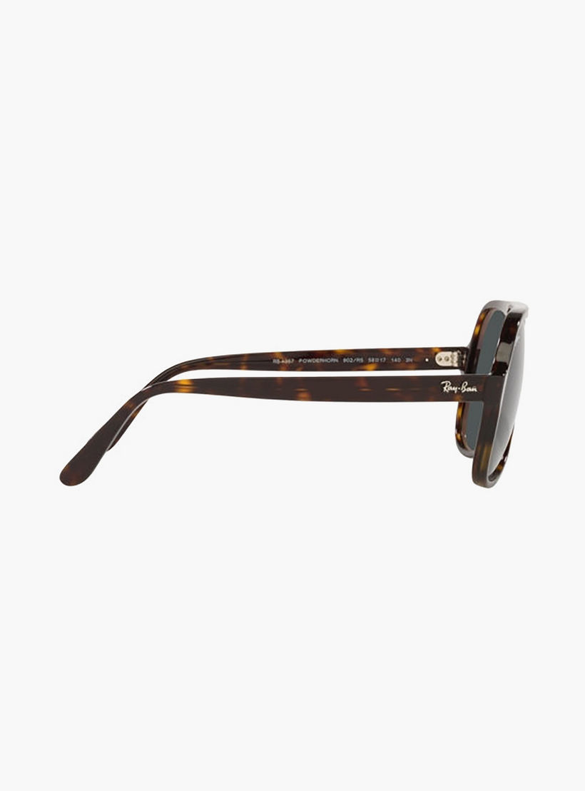نظارات راي بان الشمسية للجنسين بتصميم طيار أزرق | 4357-men-sunglasses-image-2