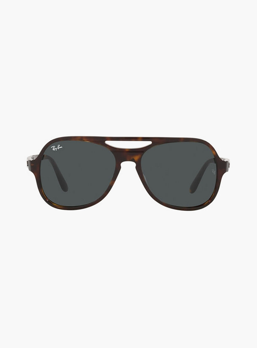 نظارات راي بان الشمسية للجنسين بتصميم طيار أزرق | 4357-men-sunglasses-image-3