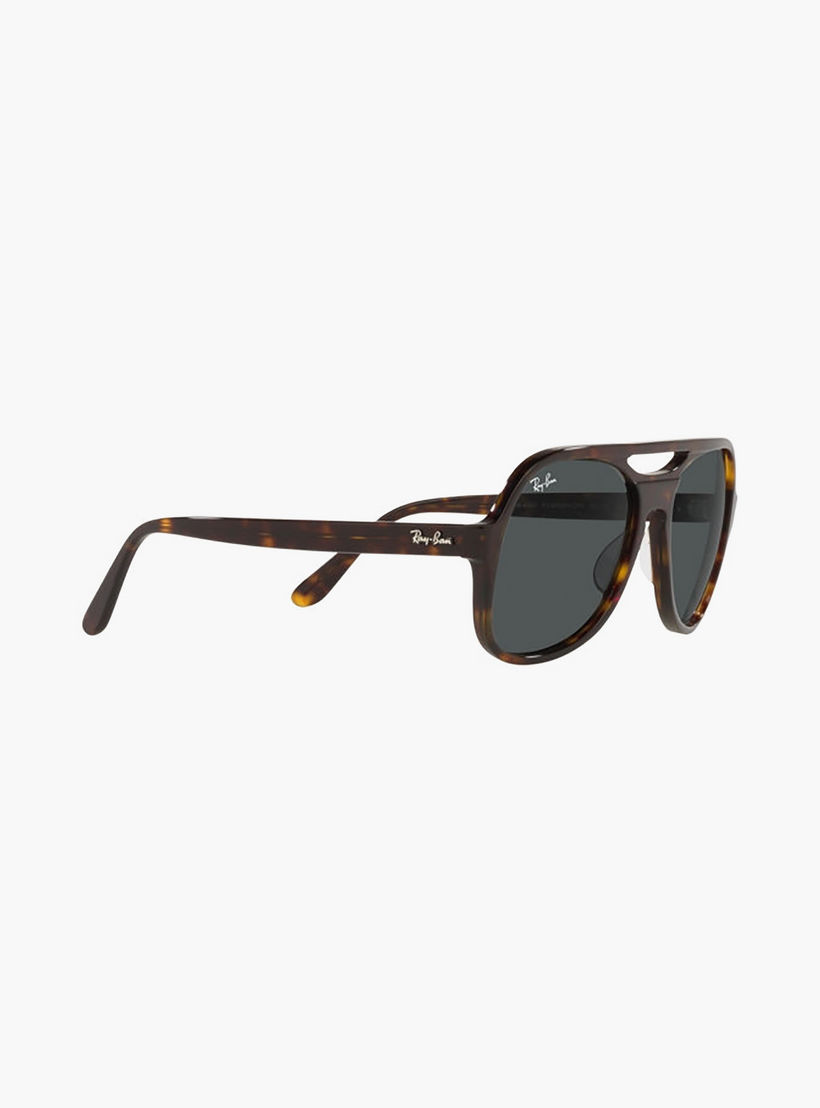 نظارات راي بان الشمسية للجنسين بتصميم طيار أزرق | 4357-men-sunglasses-image-4