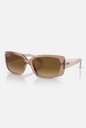 Ray-Ban Unisex Rectangle Brown Sunglasses | 4389-men-sunglasses-image-1