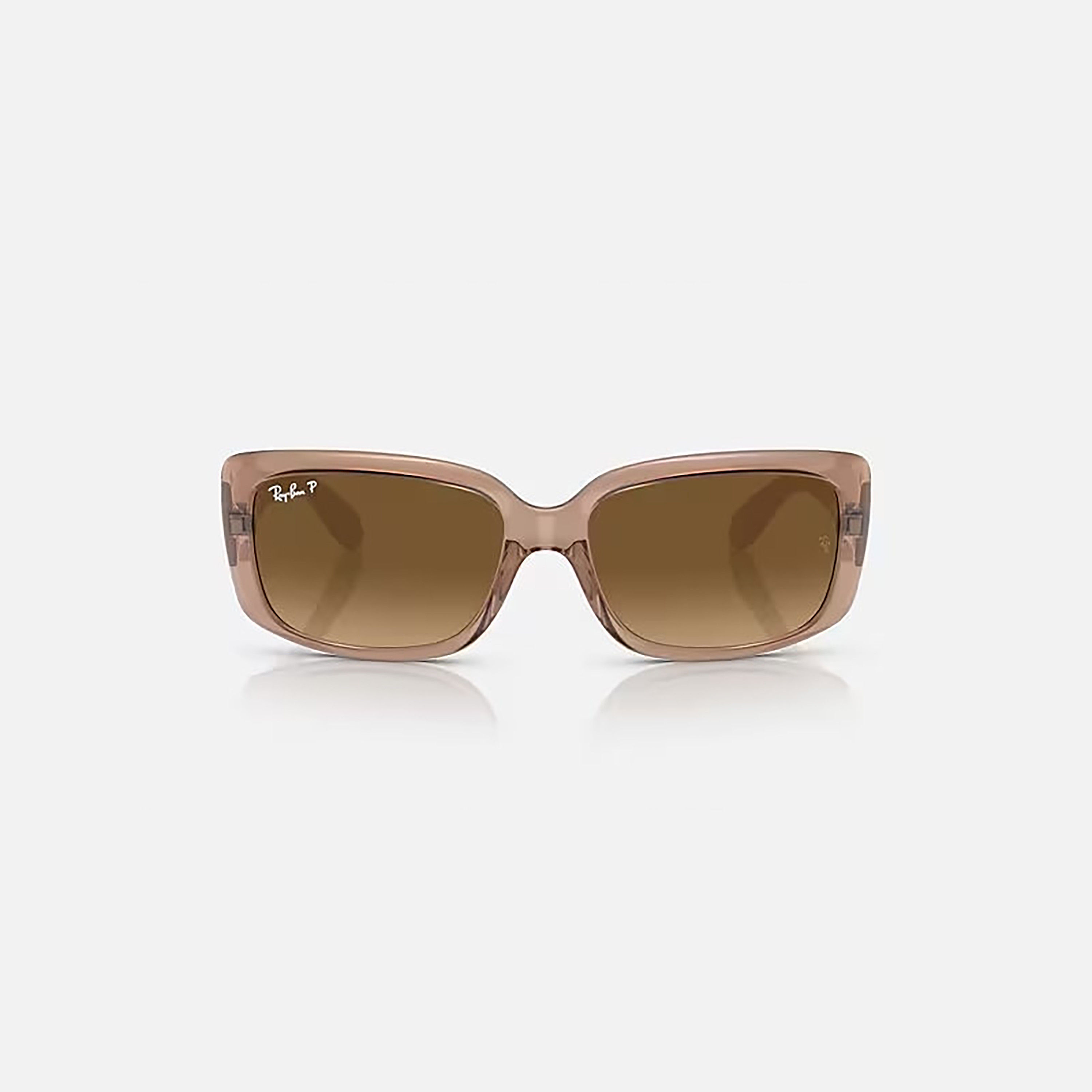 Ray-Ban Unisex Rectangle Brown Sunglasses | 4389-men-sunglasses-image-3