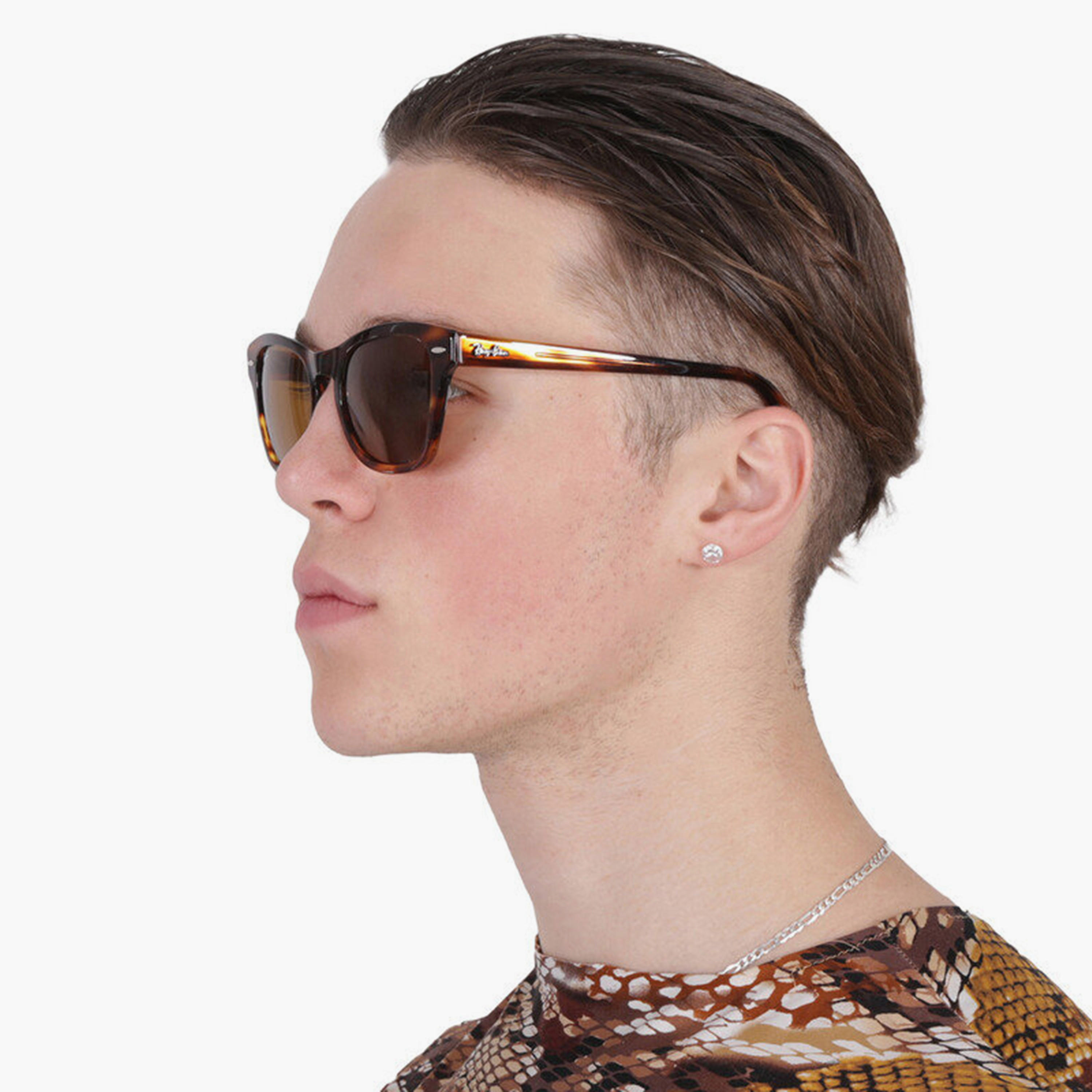 نظارات شمسية راي بان وايفارير بنية اللون للجنسين | 0707S-men-sunglasses-image-6