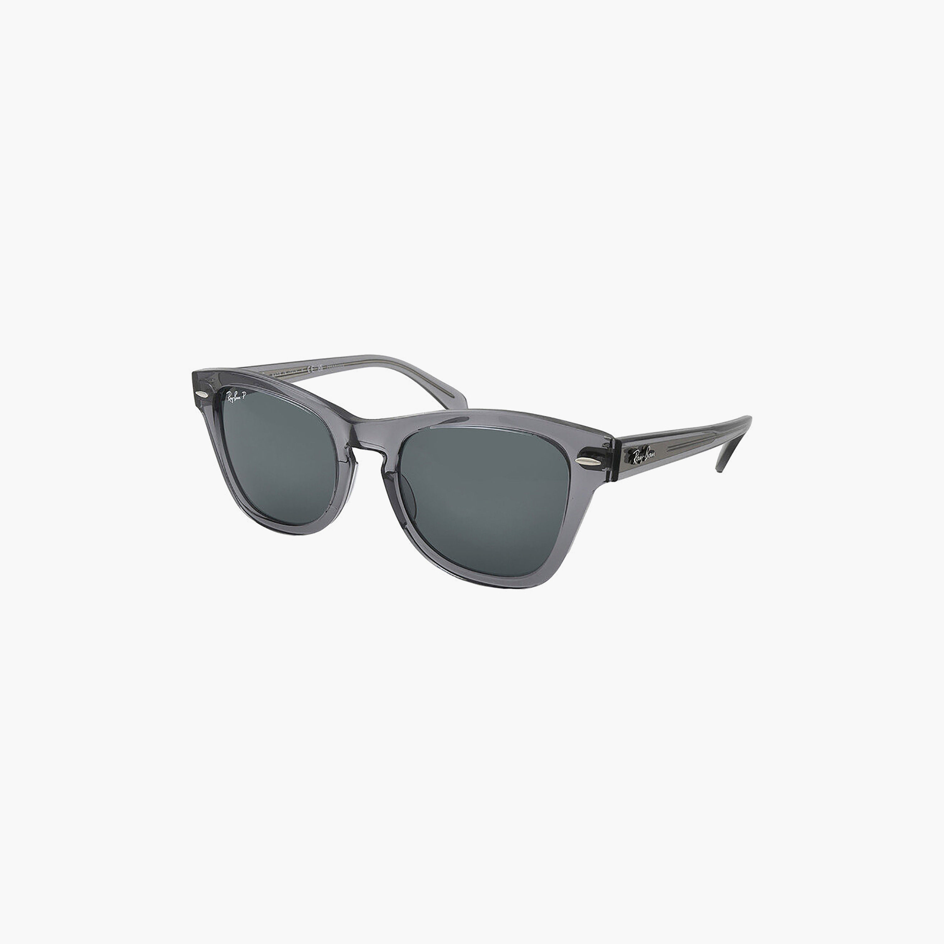 Ray-Ban Unisex Wayfarer Polorized Grey Sunglasses | 0707S-men-sunglasses-image-1