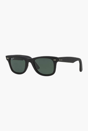 Ray-Ban Unisex Wayfarer Polorized Green Sunglasses | 2140QM-men-sunglasses-image-1