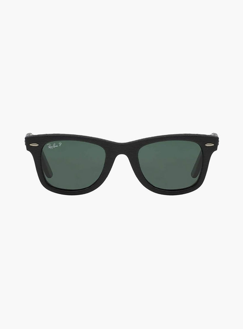 Ray-Ban Unisex Wayfarer Polorized Green Sunglasses | 2140QM-men-sunglasses-image-3
