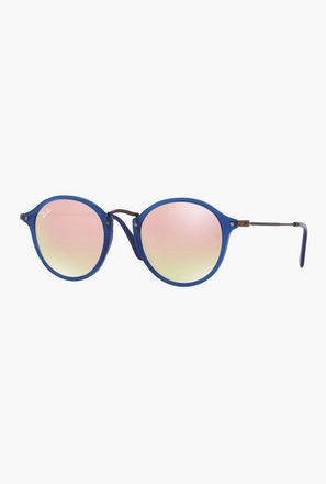 Ray-Ban Unisex Round Multicolour Sunglasses | 2447N-men-sunglasses-image-1