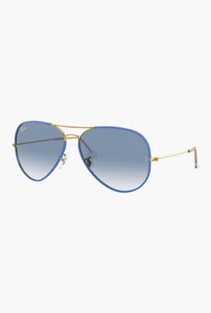 Ray-Ban Unisex Aviator Blue Sunglasses | 3025JM-men-sunglasses-image-1