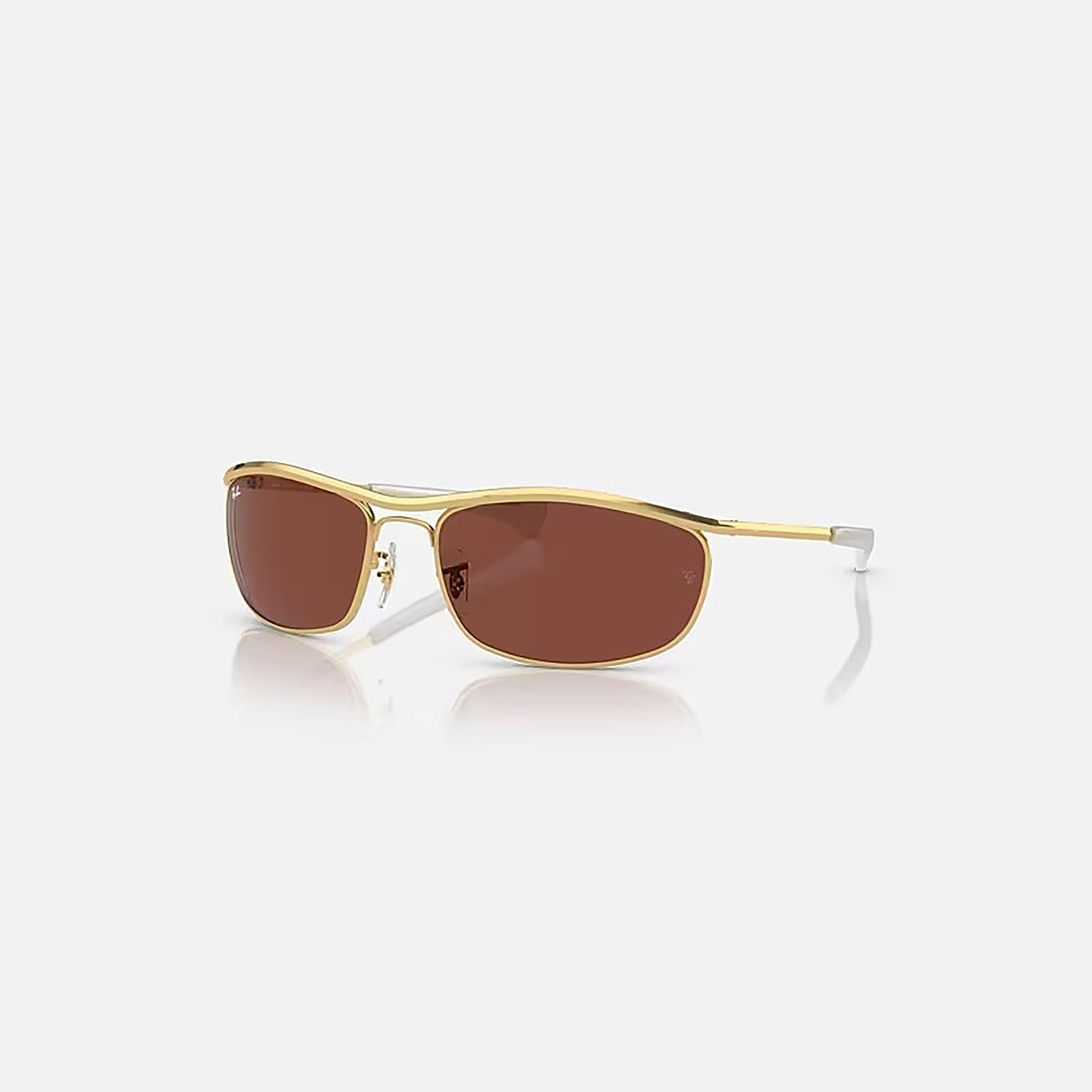 Ray-Ban Unisex Rectangle Brown Polorized Sunglasses | 3119M-men-sunglasses-image-1