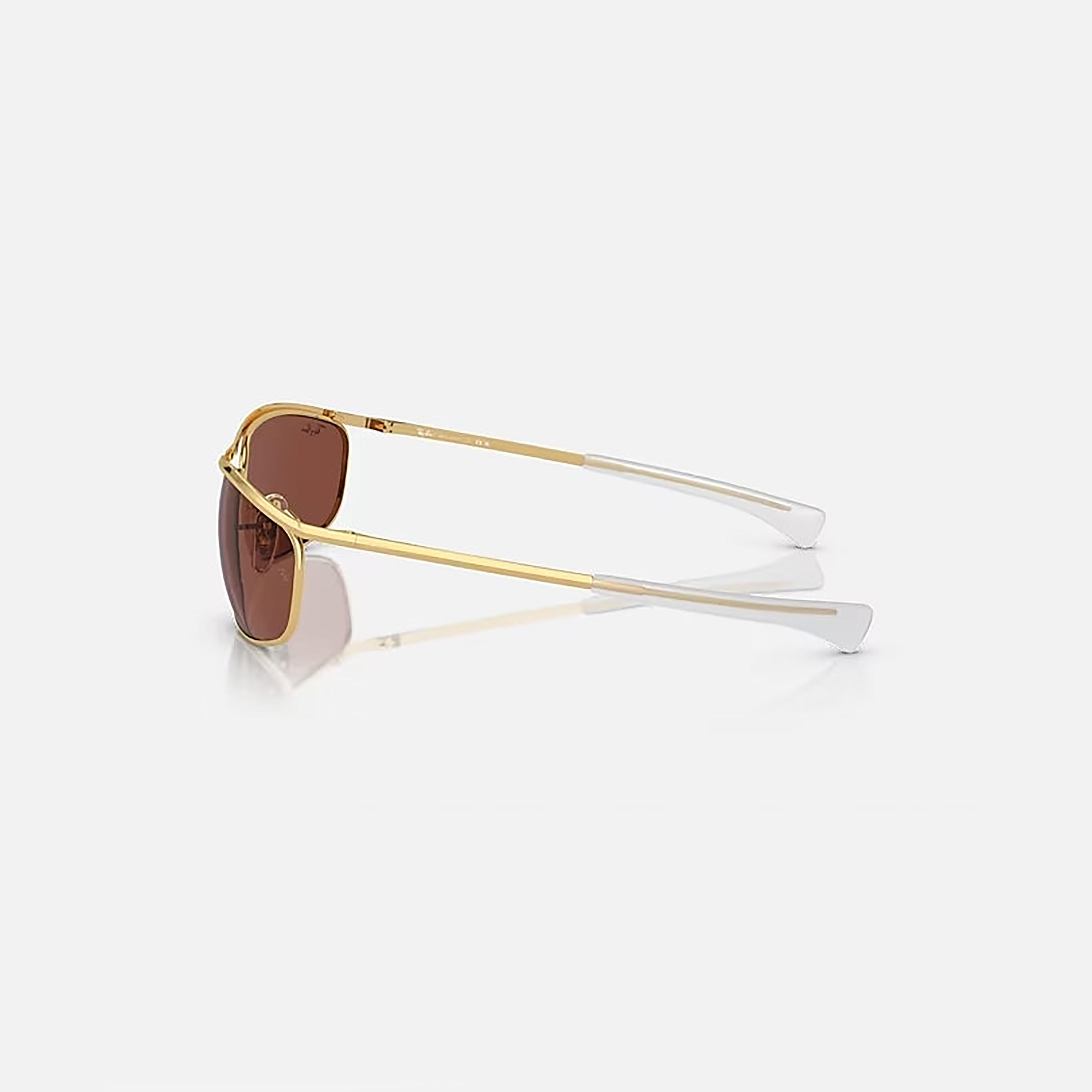 Ray-Ban Unisex Rectangle Brown Polorized Sunglasses | 3119M-men-sunglasses-image-2