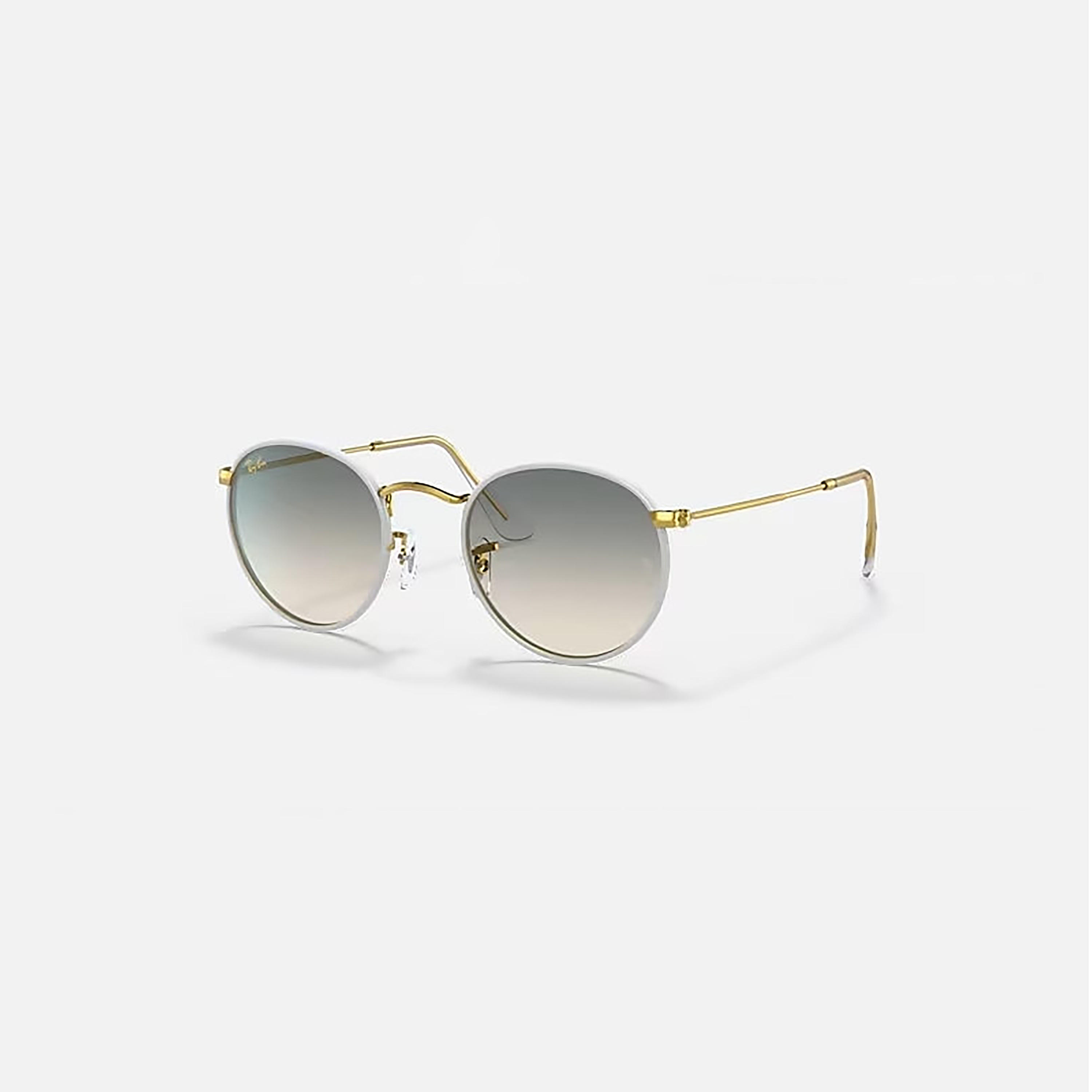 Ray-Ban Men Round Grey Sunglasses | 3447JM-men-sunglasses-image-1