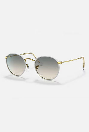 Ray-Ban Men Round Grey Sunglasses | 3447JM-men-sunglasses-image-1