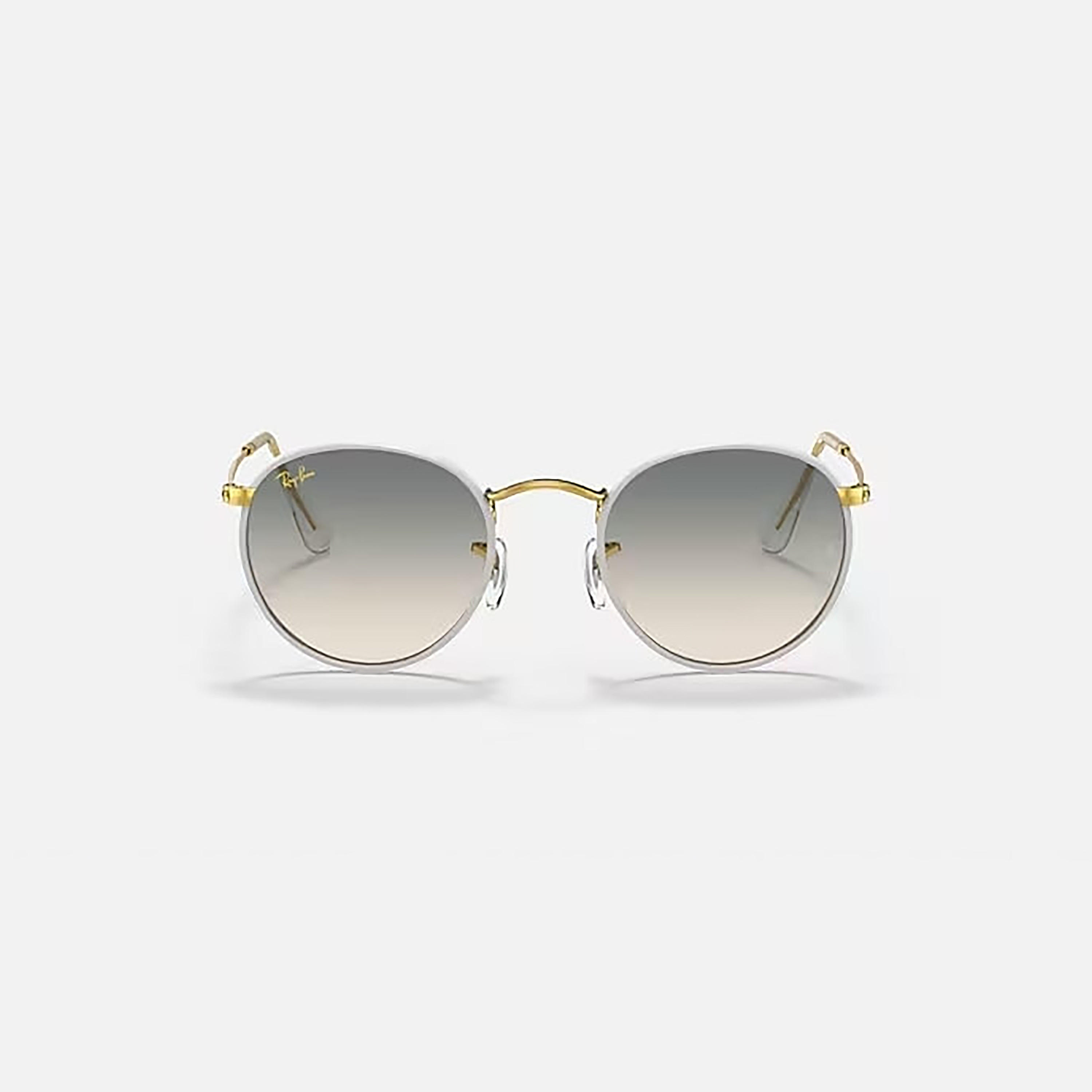 Ray-Ban Men Round Grey Sunglasses | 3447JM-men-sunglasses-image-3