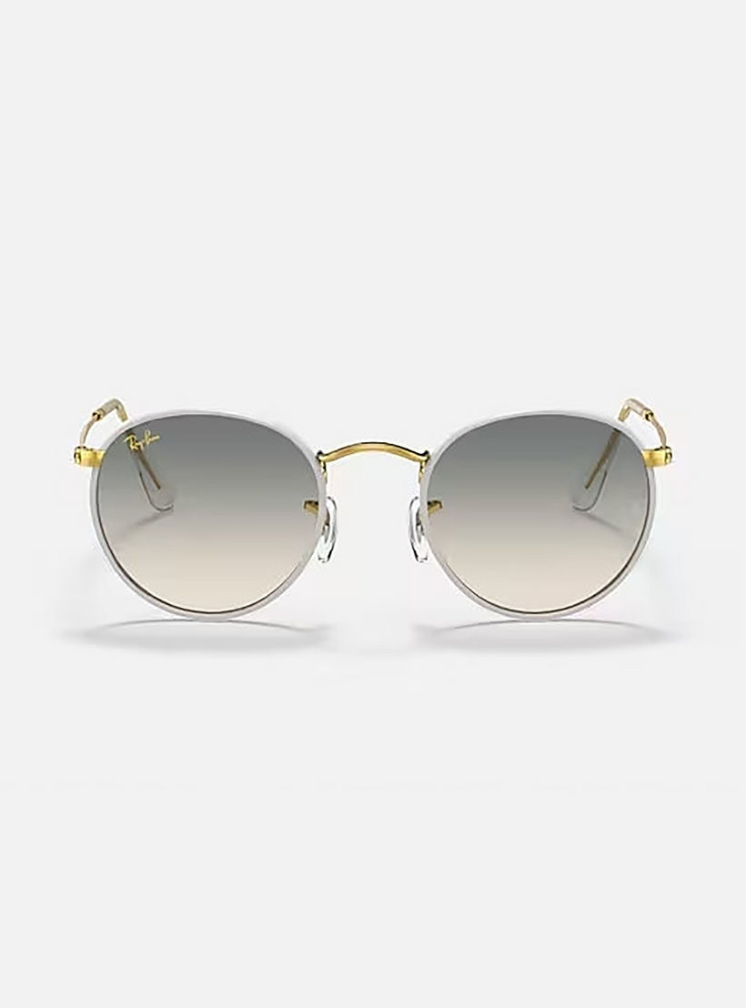 Ray-Ban Men Round Grey Sunglasses | 3447JM-men-sunglasses-image-3