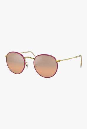 Ray-Ban Men Round Pink Sunglasses | 3447JM-men-sunglasses-image-1