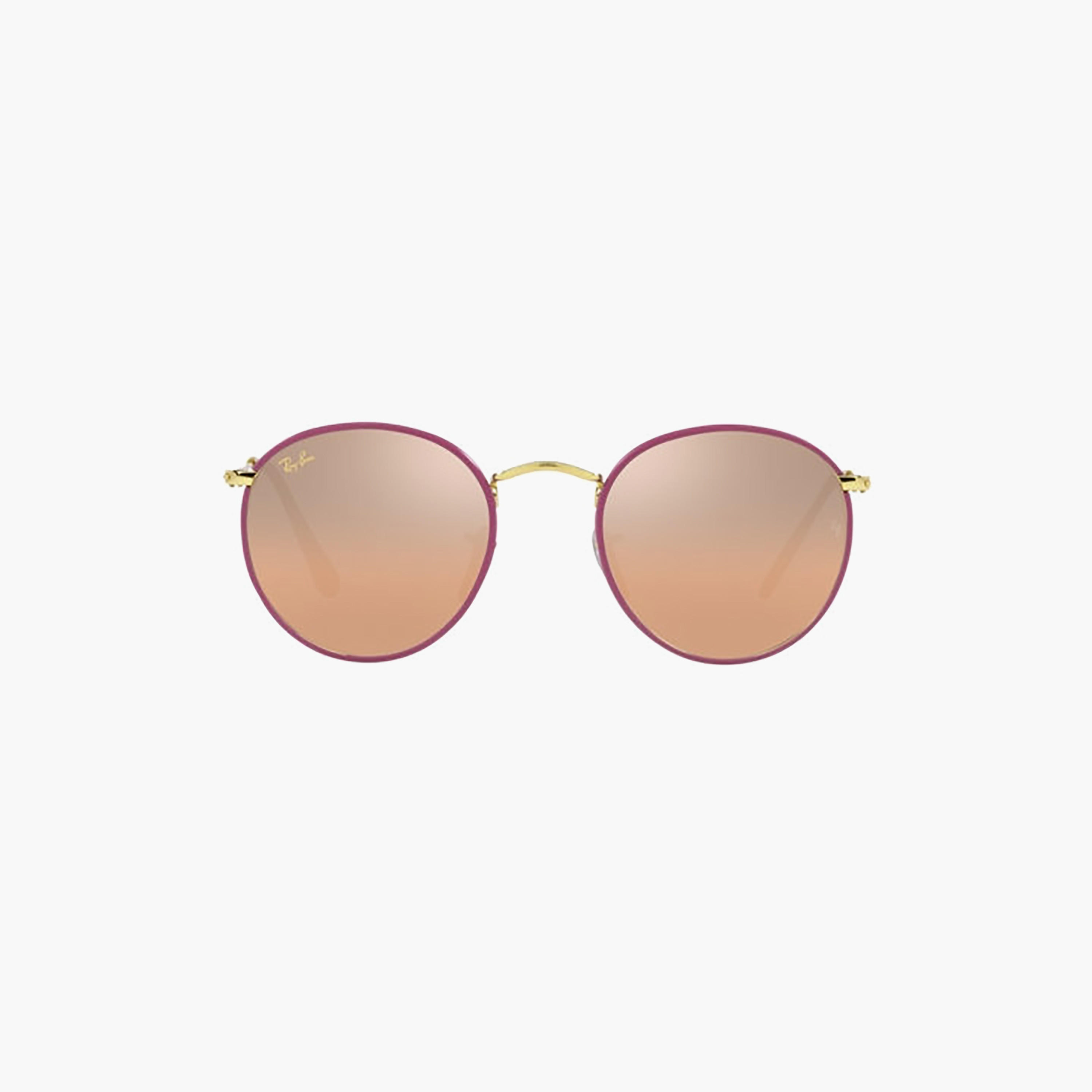 Ray-Ban Men Round Pink Sunglasses | 3447JM-men-sunglasses-image-3