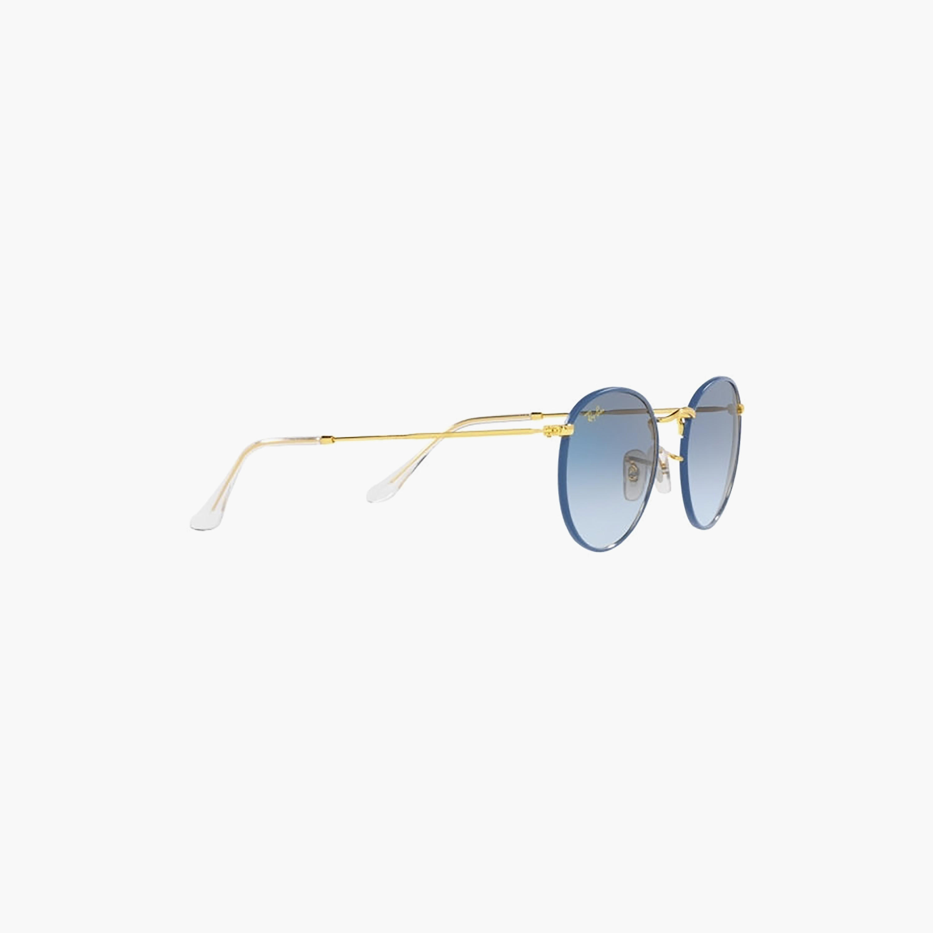 Ray-Ban Men Round Blue Sunglasses | 3447JM-men-sunglasses-image-2