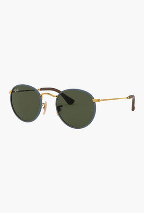 Ray-Ban Unisex Round Grey Sunglasses | 3475Q-men-sunglasses-image-1