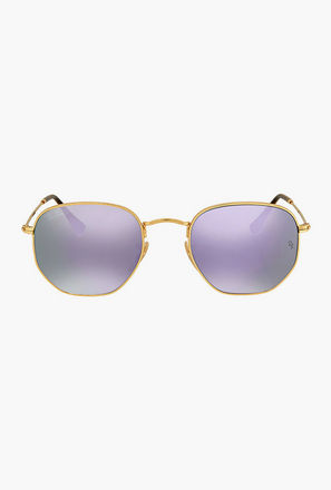Ray-Ban Unisex Round Purple Sunglasses | 3548N-men-sunglasses-image-1