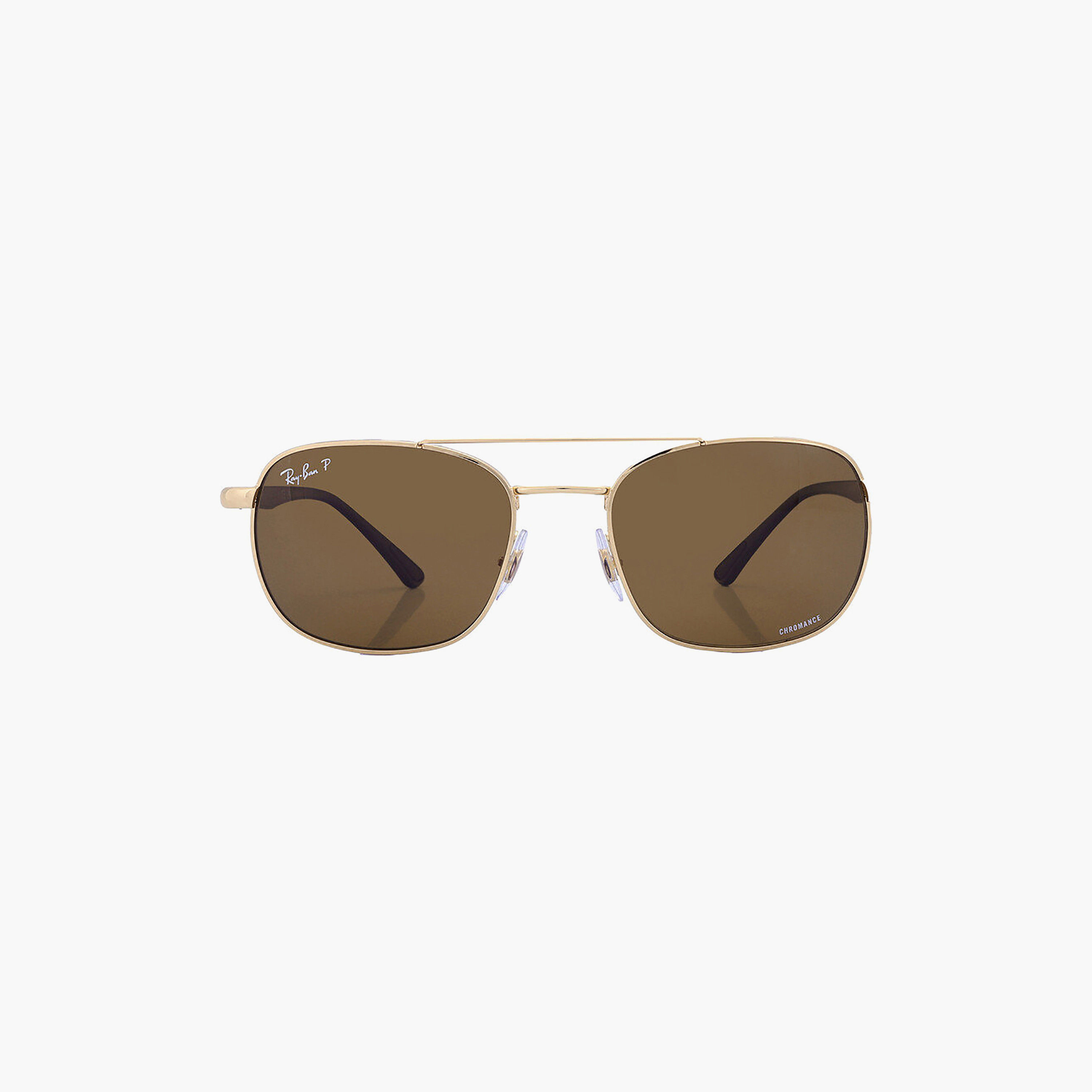 Ray-Ban Unisex Aviator Polorized Brown Sunglasses | 3670CH-men-sunglasses-image-3