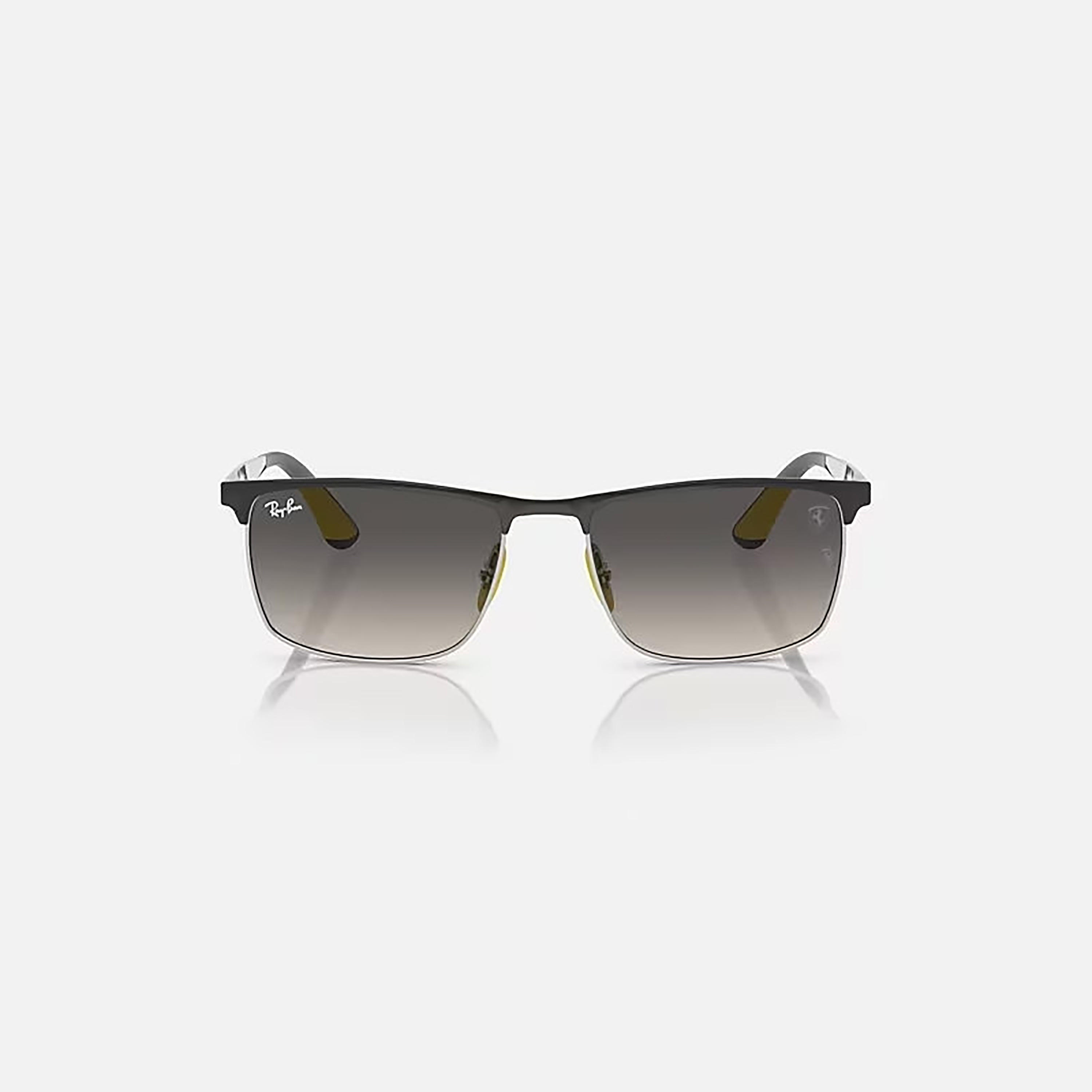 Ray-Ban Men Rectangle Grey Sunglasses | 3726M-men-sunglasses-image-3