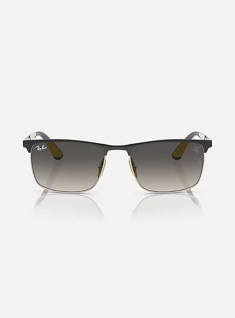 Ray-Ban Men Rectangle Grey Sunglasses | 3726M-men-sunglasses-image-3