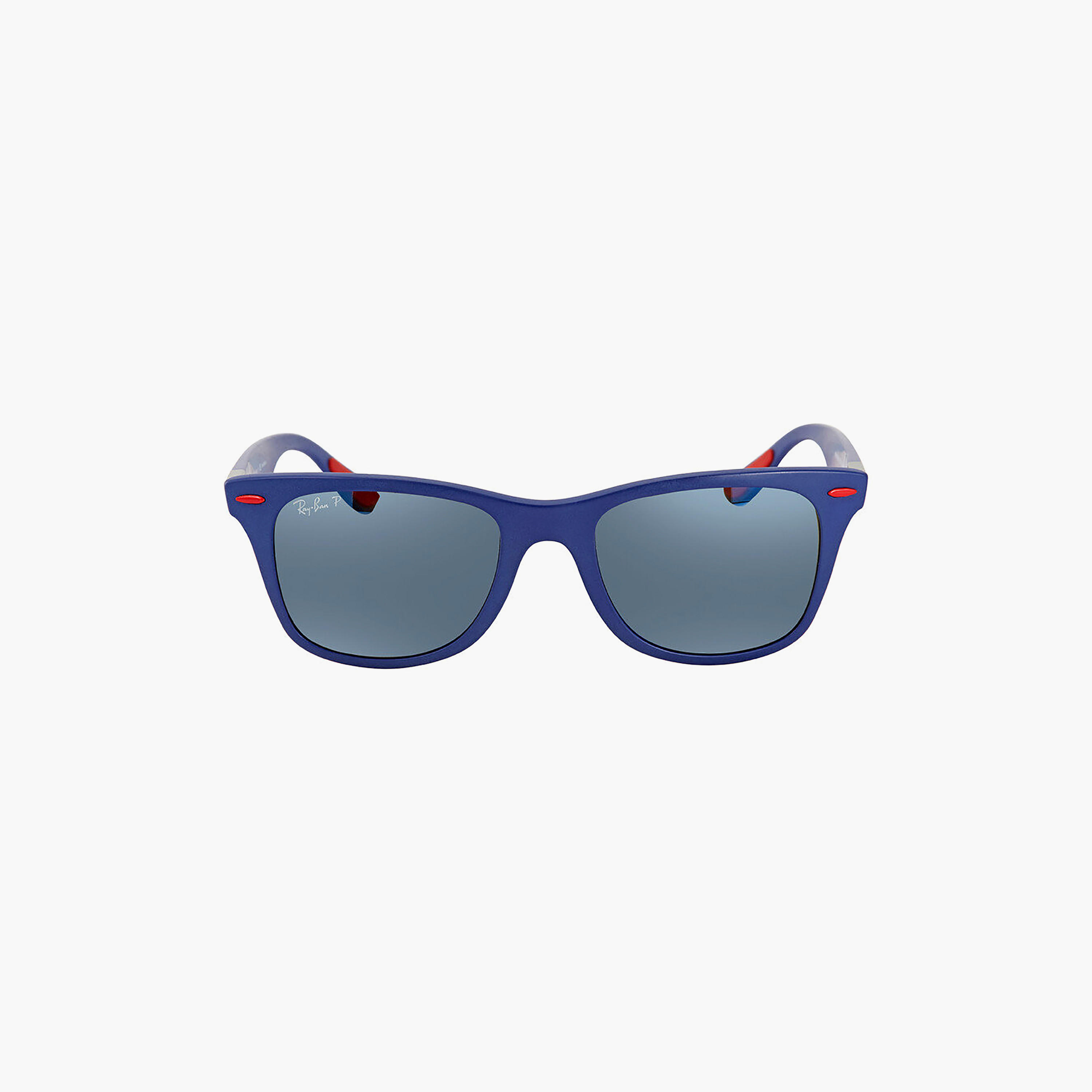 Ray-Ban Unisex Wayfarer Polorized Blue Sunglasses | 4195M-men-sunglasses-image-1