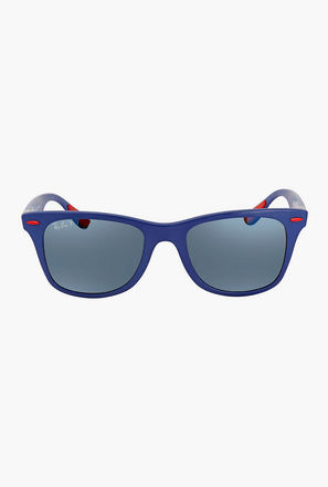 Ray-Ban Unisex Wayfarer Polorized Blue Sunglasses | 4195M-men-sunglasses-image-1