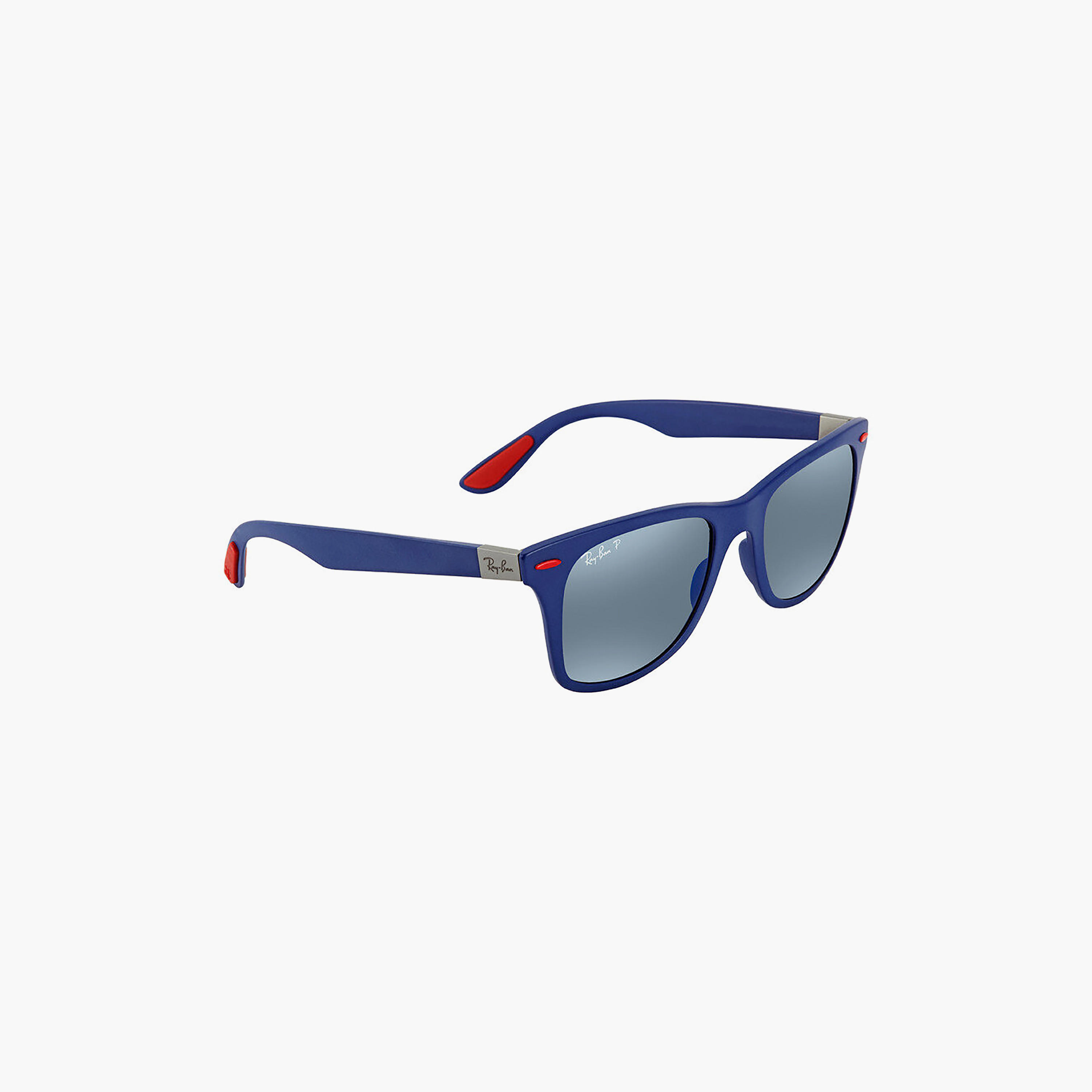 Ray-Ban Unisex Wayfarer Polorized Blue Sunglasses | 4195M-men-sunglasses-image-3