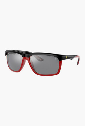 Ray-Ban Unisex Rectangle Grey Sunglasses | 4363M-men-sunglasses-image-1