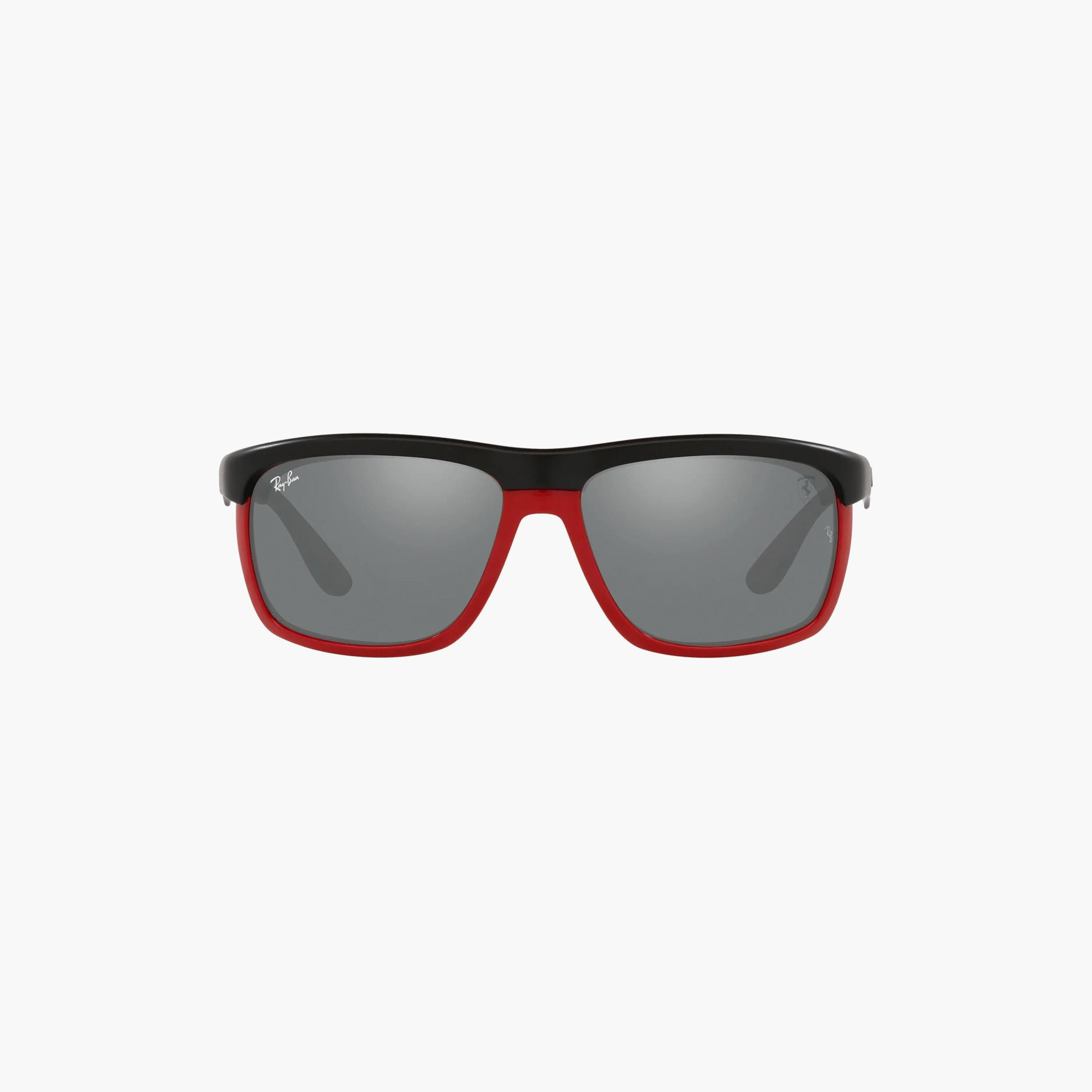 Ray-Ban Unisex Rectangle Grey Sunglasses | 4363M-men-sunglasses-image-3