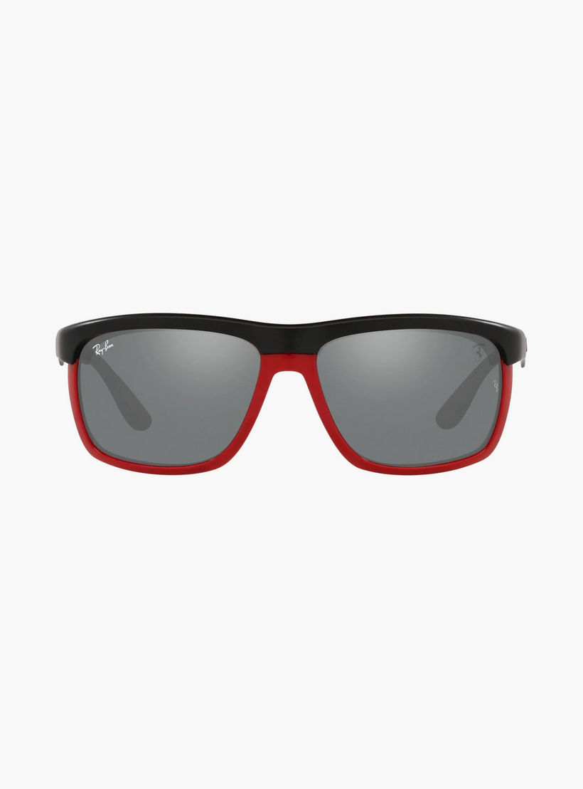 Ray-Ban Unisex Rectangle Grey Sunglasses | 4363M-men-sunglasses-image-3