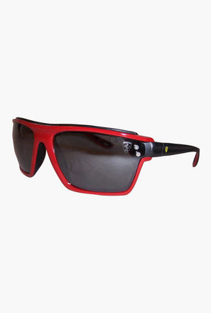 Ray-Ban Men Rectangle Grey Sunglasses | 4370M-men-sunglasses-image-1