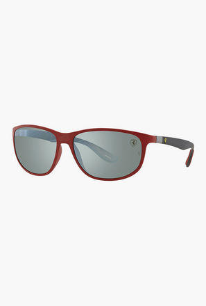 Ray-Ban Unisex Rectangle Polorized Blue Sunglasses | 4394M-men-sunglasses-image-1