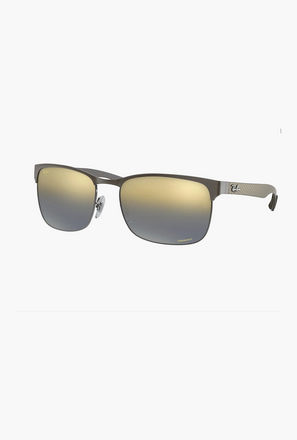 Ray-Ban Men Rectangle Multicolour Polorized Sunglasses | 8319CH-men-sunglasses-image-1