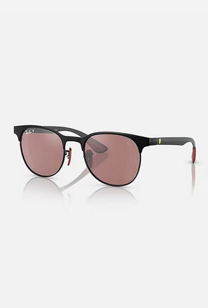 Ray-Ban Unisex Clubmaster Pink Sunglasses | 8327M-men-sunglasses-image-1