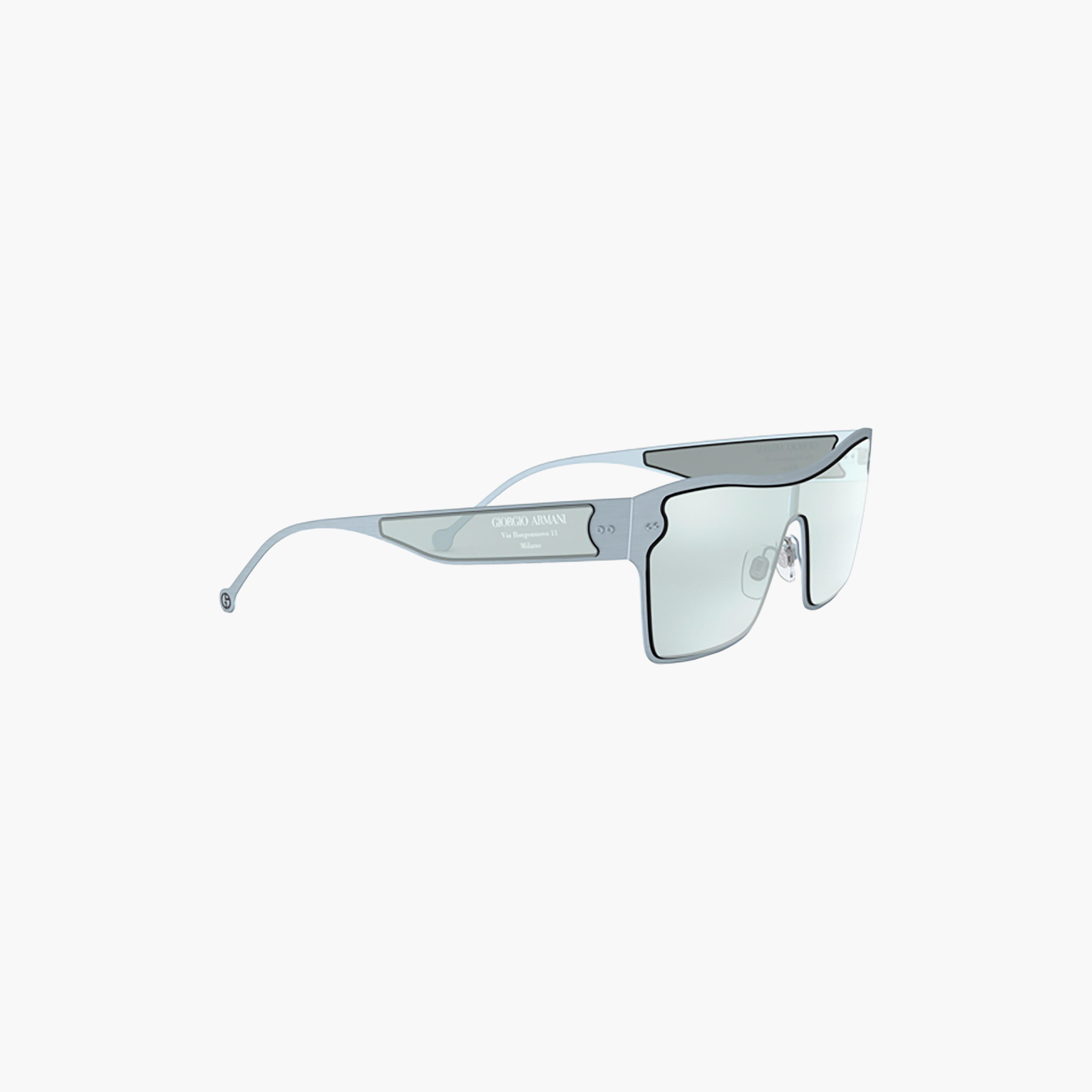 Giorgio Armani Women Shield Blue Sunglasses | 6088-women-sunglasses-image-2
