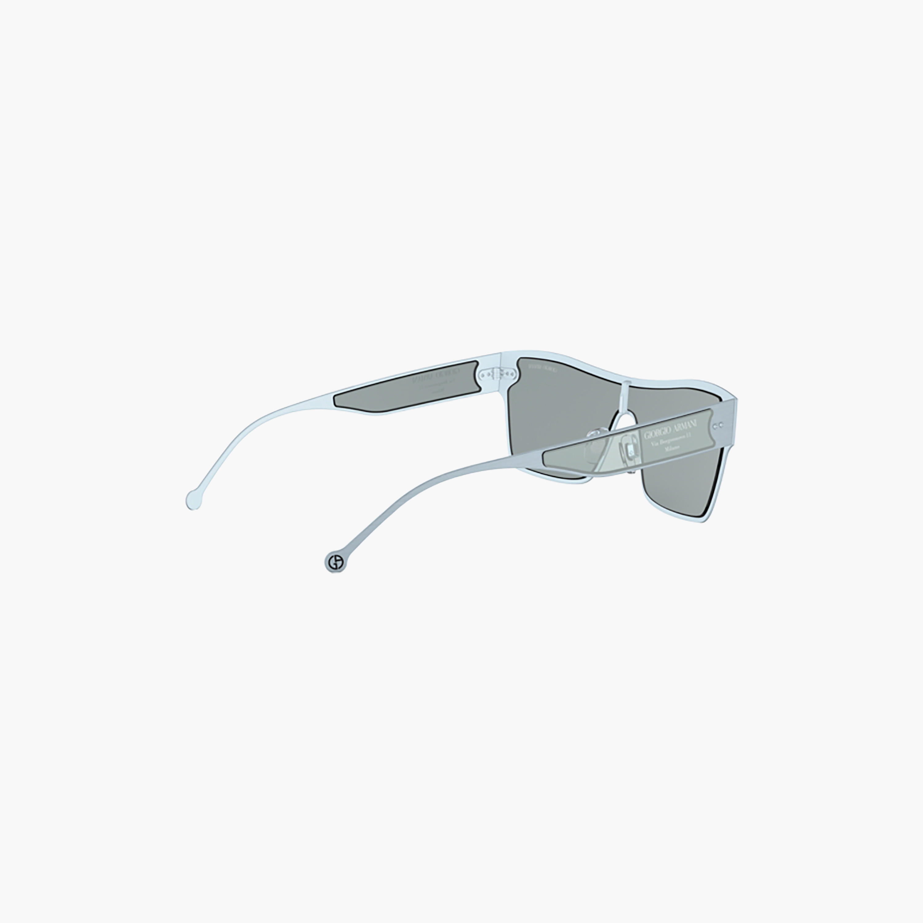 Giorgio Armani Women Shield Blue Sunglasses | 6088-women-sunglasses-image-4