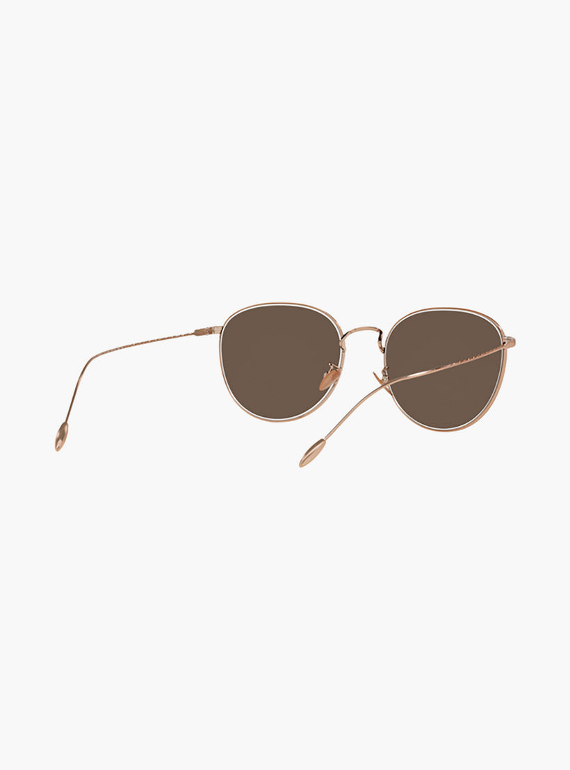 نظارات شمسية دائرية بنية اللون من جورجيو أرماني للجنسين | 6114-men-sunglasses-image-5