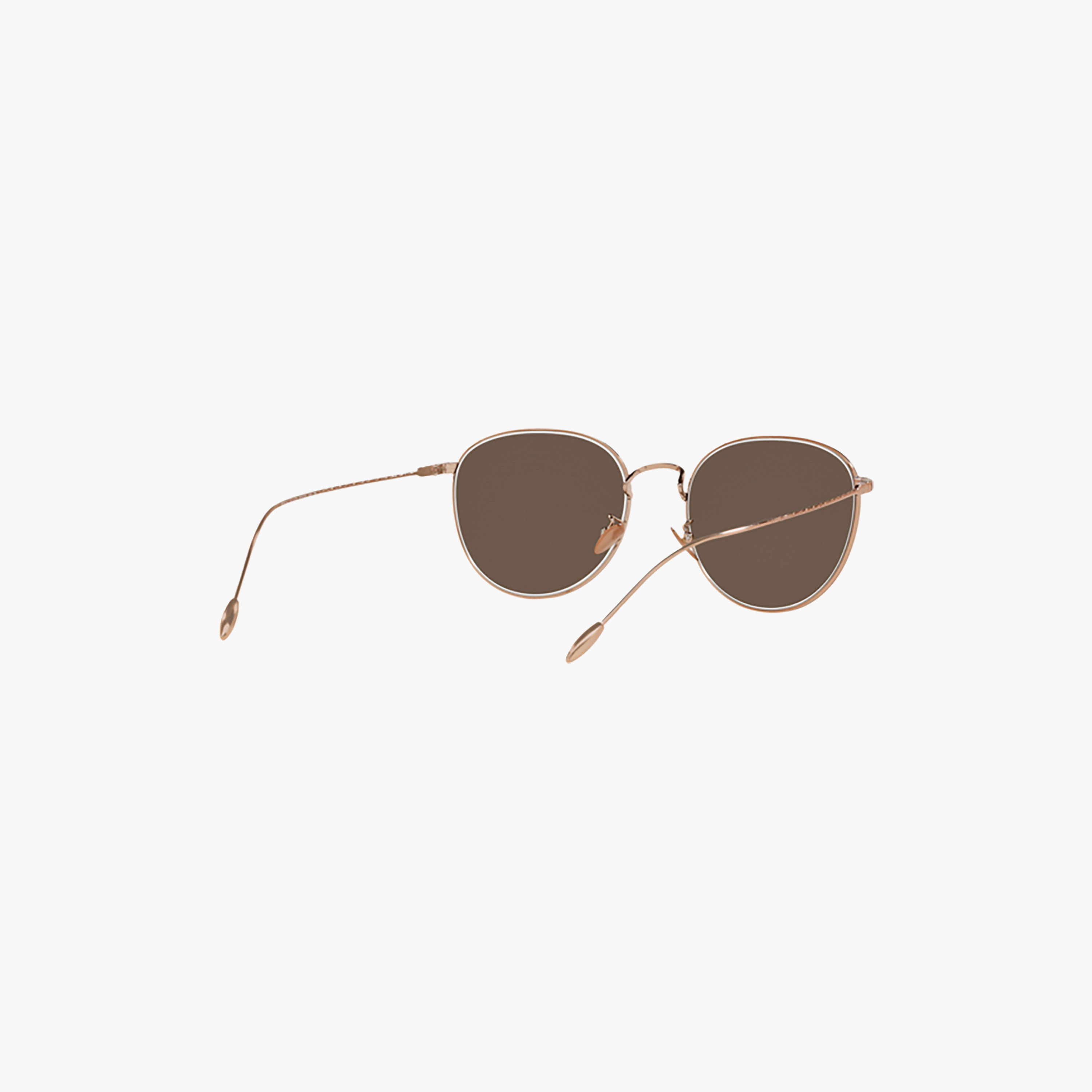 نظارات شمسية دائرية بنية اللون من جورجيو أرماني للجنسين | 6114-men-sunglasses-image-5