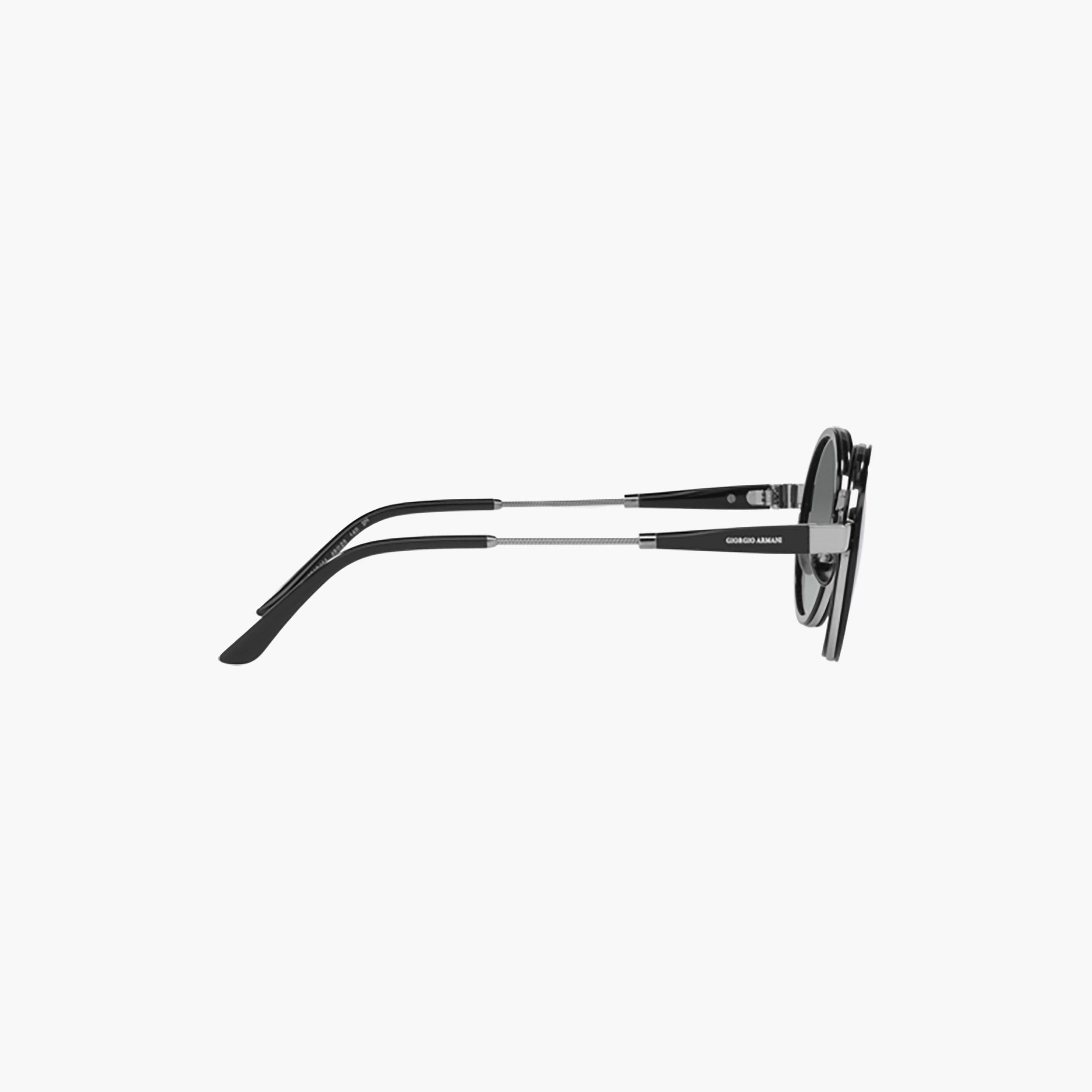 Giorgio Armani Women Round Grey Sunglasses | 6133-women-sunglasses-image-2