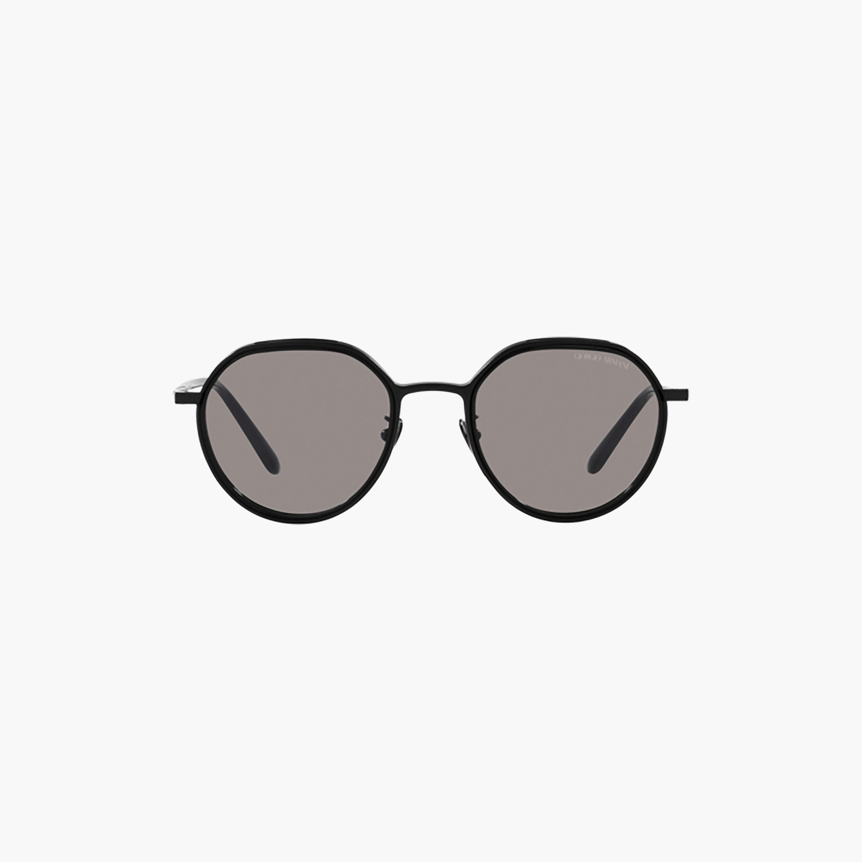 Giorgio Armani Men Round Grey Sunglasses | 6144-men-sunglasses-image-1