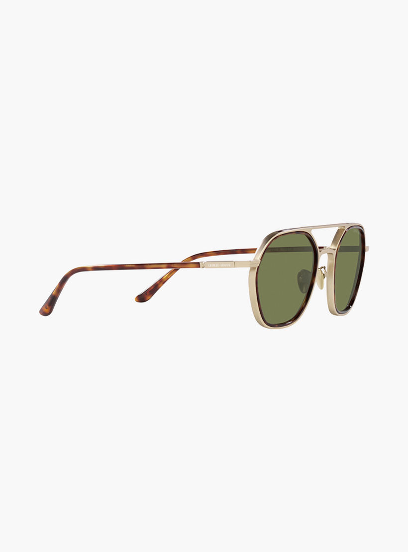نظارات شمسية دائرية خضراء للرجال من جورجيو أرماني | 6145-men-sunglasses-image-5